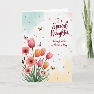 Cartão do Dia das Mães em Floraison d'Amour