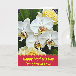 Cartão do Dia das Mães Floral Luxuoso