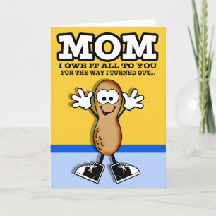 Cartão do Dia das Mães Lil Peanut