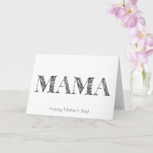 Cartão do Dia das Mães Mamãe