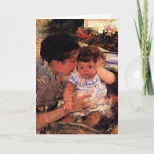 Cartão do dia das mães - Mary Cassatt