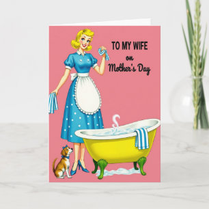 Cartão do Dia das Mães para Esposa Amada