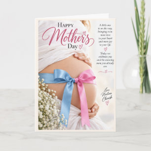 Cartão do Dia das Mães para Gestantes