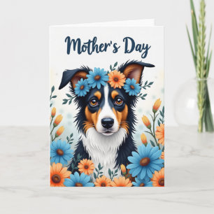 Cartão do Dia das Mães para Mãe de Cachorro Amoros