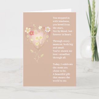 Cartão do Dia das Mães para Mamãe Adicional