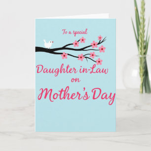 Cartão do Dia das Mães para Nora Querida