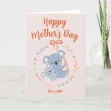 Cartão do Dia das Mães Personalizado
