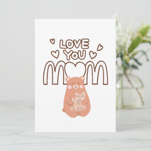 Cartão do Dia das Mães, Presente Divertido do Dia 