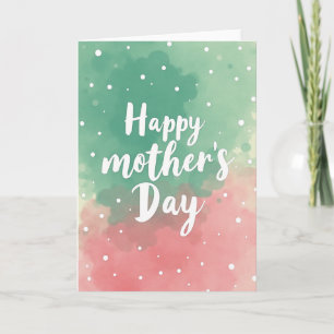 Cartão do Dia das Mães Rosy Blush