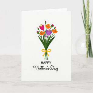 Cartão do Dia das Mães Sunshine Floral