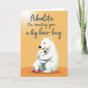 Cartão do Dia das Mães Sweet Bear Family