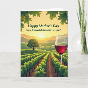 Cartão do Dia das Mães Vineyard Vista