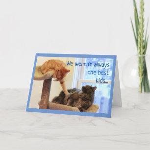 Cartão Do Dia de as mães das Crianças Crescidas