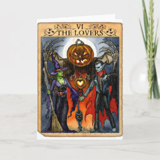 Cartão do dia de Hallontines: Os amantes