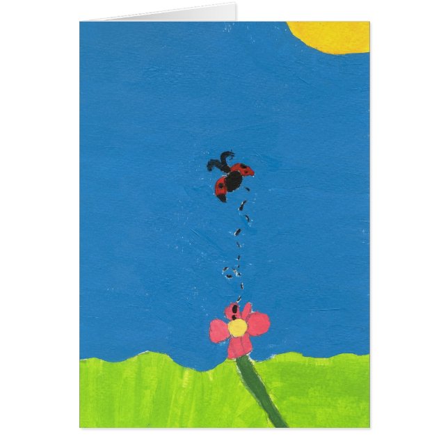 Cartão do dia de primavera (Frente)