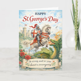 Cartão do Dia de São Jorge
