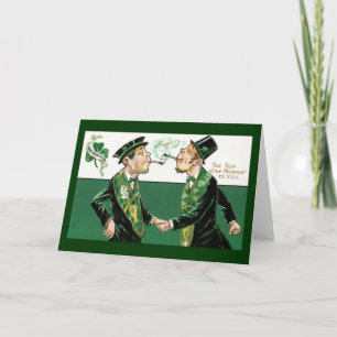 Cartão do dia de St Patrick