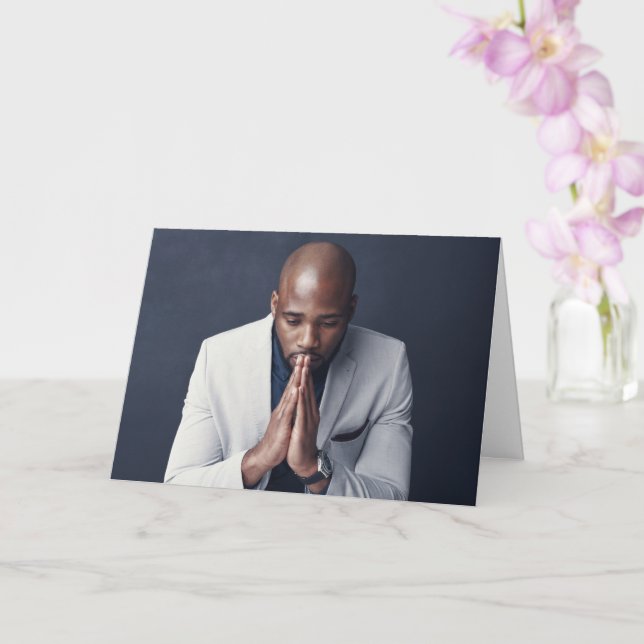 Cartão do Dia do Pai Cristão de uma Esposa (Orquídea)