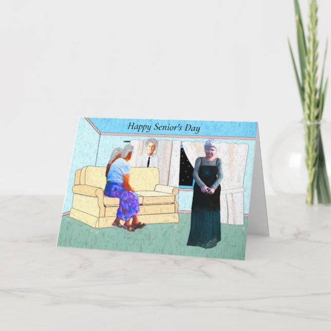 Cartão do Dia dos Formandos de 21 de agosto (Frente)