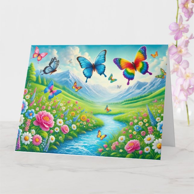 Cartão do Dia dos Namorados (Orquídea)