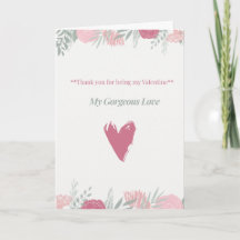 Cartão do dia dos namorados