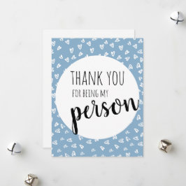 Cartão do Dia dos Namorados Azul