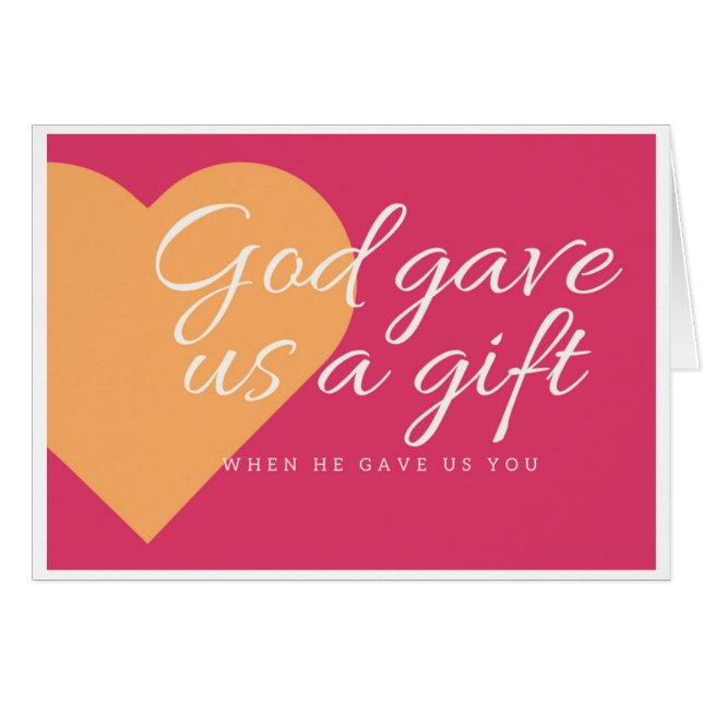 Cartão do dia dos namorados para crianças (Frente Horizontal)