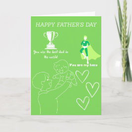 Cartão do dia dos pais