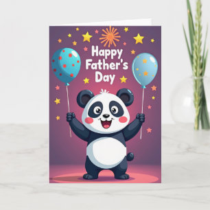 Cartão do Dia dos Pais Abraço de Urso
