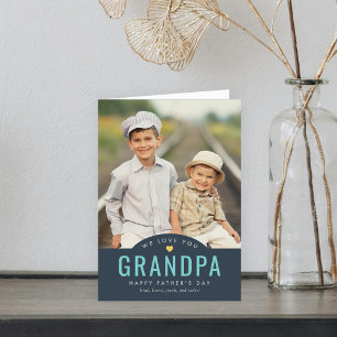 Cartão do Dia dos Pais com cor editável Simply Lov