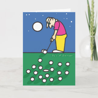 Cartão do dia dos pais com ilustração do jogador