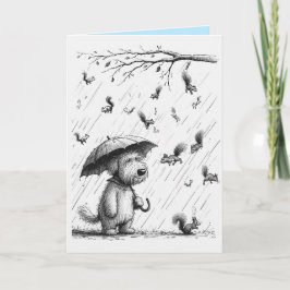 Cartão do Dia dos Pais do Cachorro