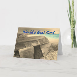 Cartão do Dia dos Pais Feliz