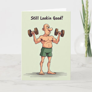 Cartão do Dia dos Pais Fitness