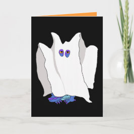 Cartão do dragão do Dia das Bruxas