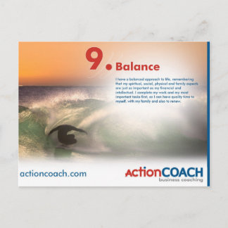 Cartão do equilíbrio - 14 pontos da cultura