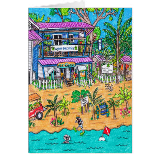 Cartão do Escritório do Parque Marinho