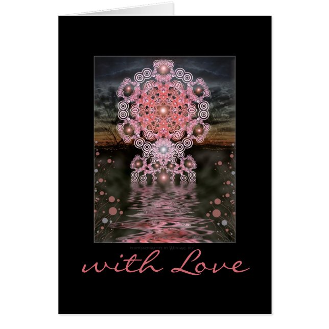 Cartão do espírito do amor (Frente)