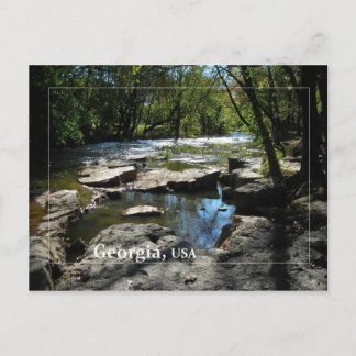 Cartão do estado de Geórgia