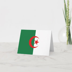 Cartão do Estandarte da Argélia
