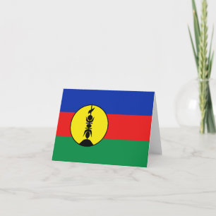 Cartão do Estandarte da Nova Caledônia