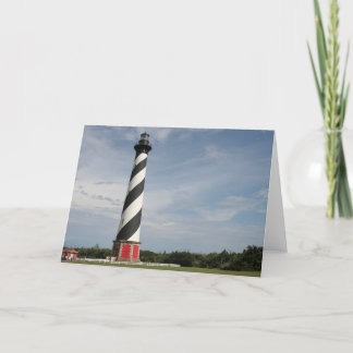 Cartão do farol de Hatteras