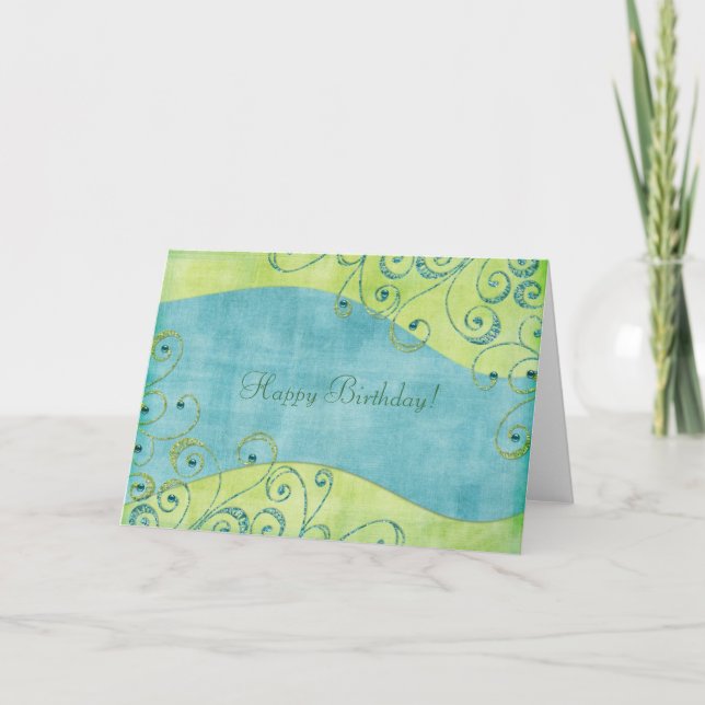 Cartão do feliz aniversario (Frente)