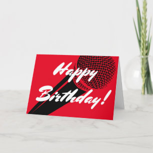 Cartão do feliz aniversario com imagem do