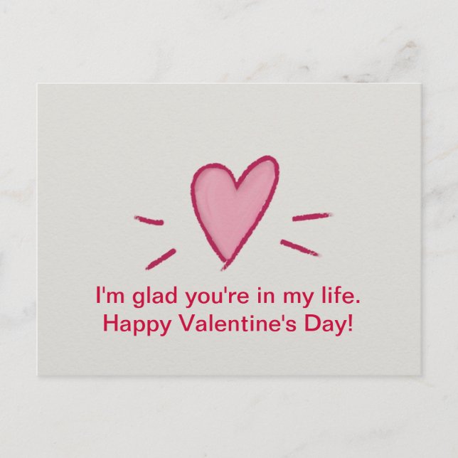 Cartão do feliz dia dos namorados (Frente)