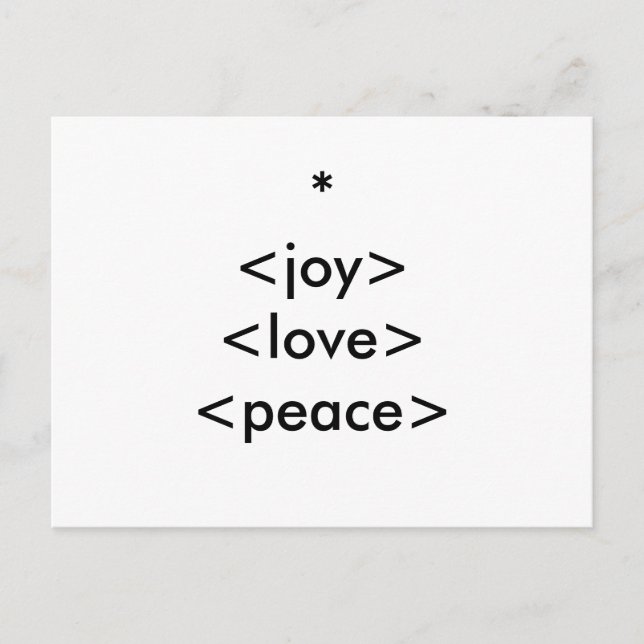 Cartão do feriado (Frente)