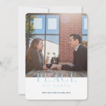 Cartão do feriado da PAZ