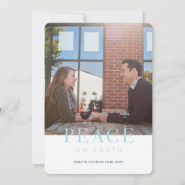 Cartão do feriado da PAZ