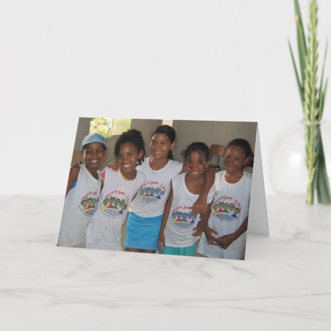 Cartão do feriado da rua de Baía (Frente)