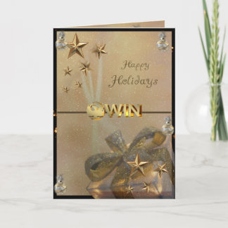 Cartão do feriado de Feito-à-medida Empresa para o